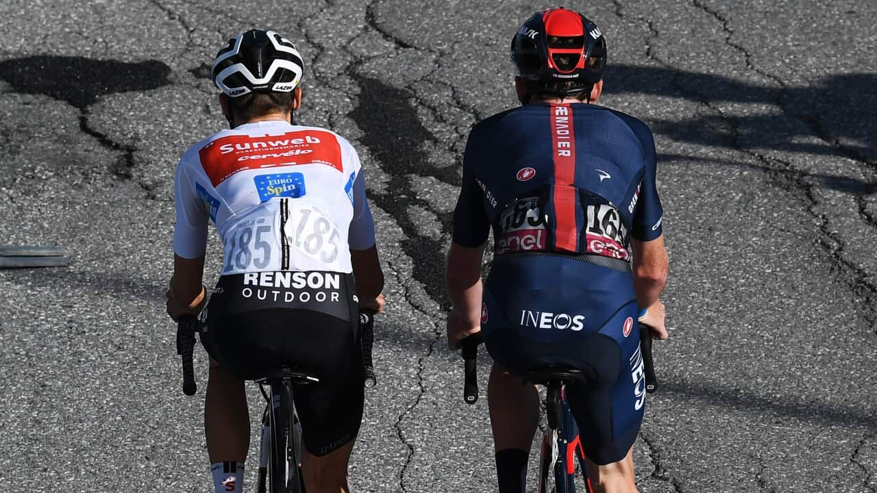 Jai Hindley, Team Sunweb, Tao Geoghegan Hart, INEOS Grenadiers Giro d'Italia
