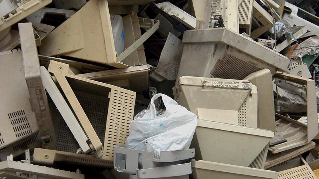 A recycling centre