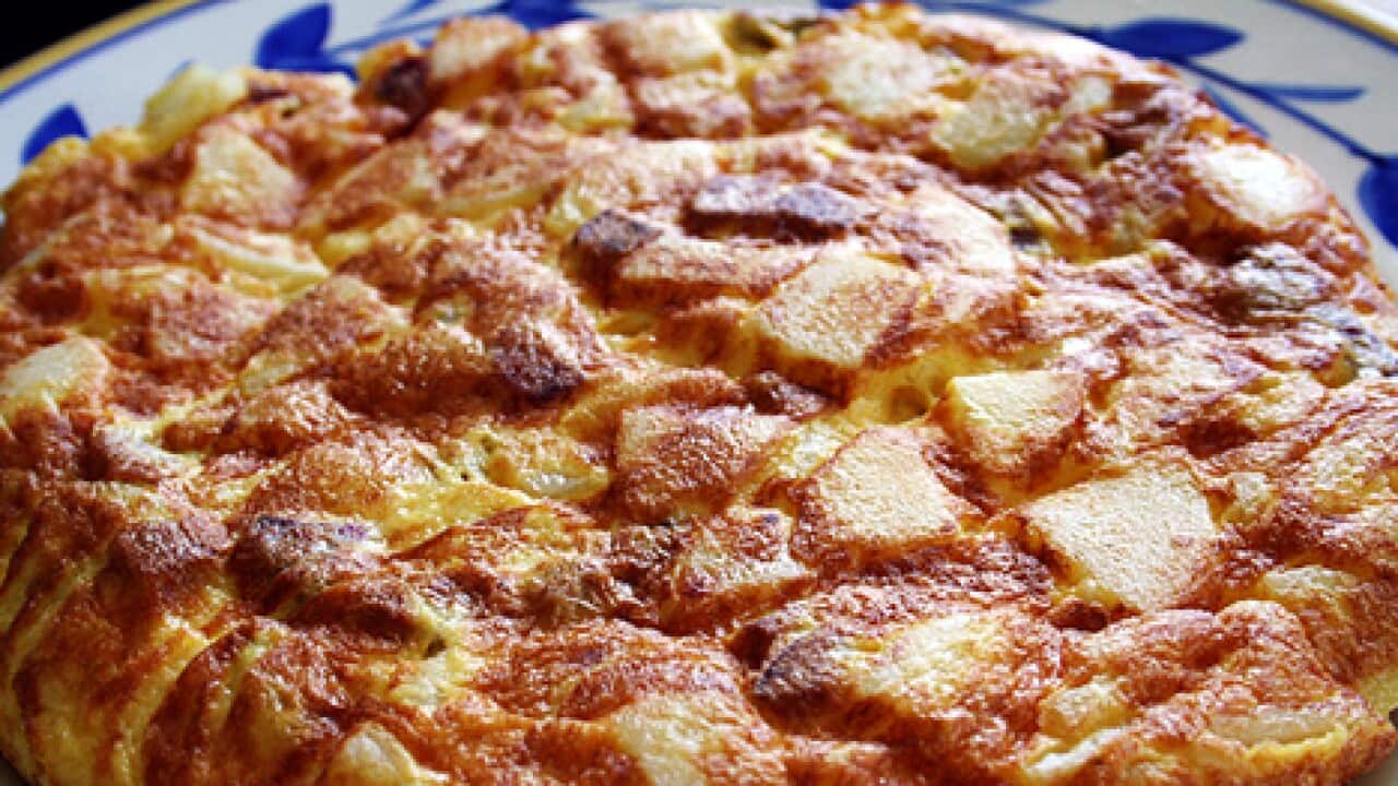 Potato omelette