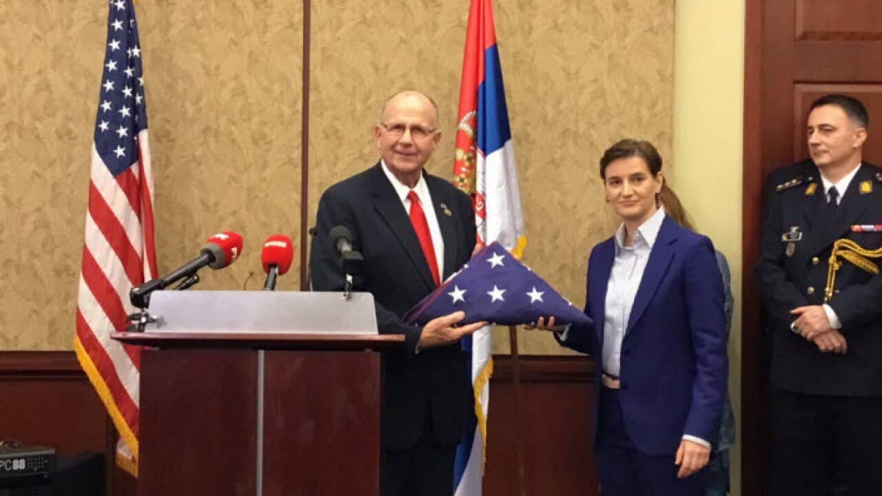 I am proud that we are marking the 100th anniversary of the Serbian flag flying in front of the White House. Our two countries and two nations are linked with strong historical ties. We continue to strengthen the cooperation between Serbia and the Unite