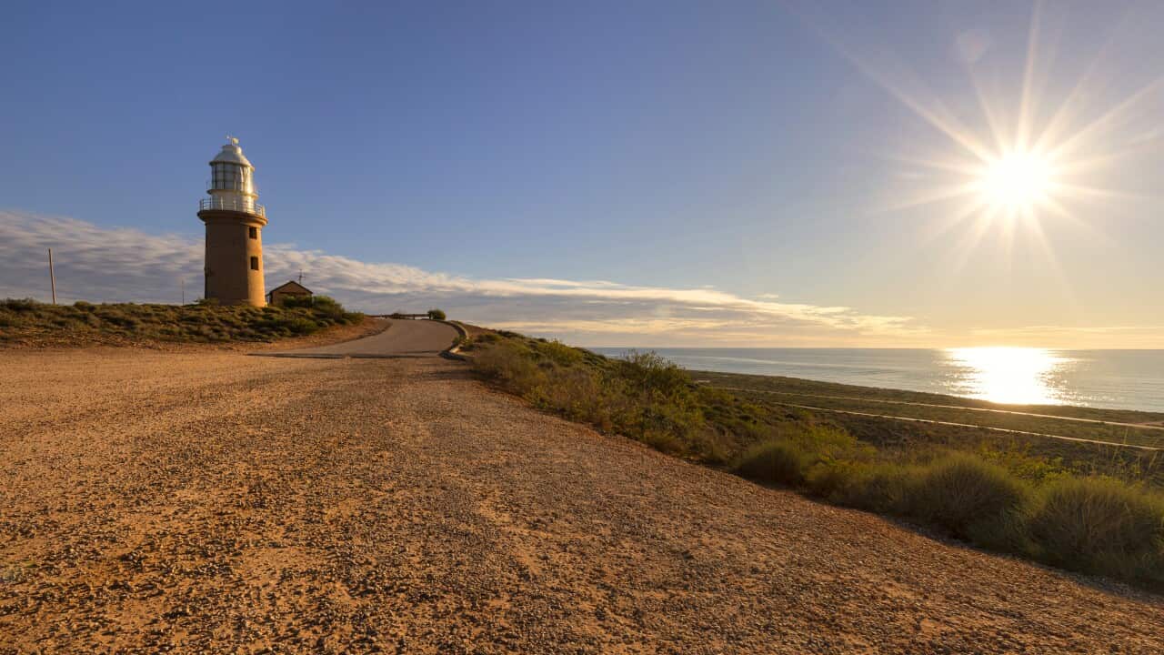 Lighthouse in Exmouth/getty