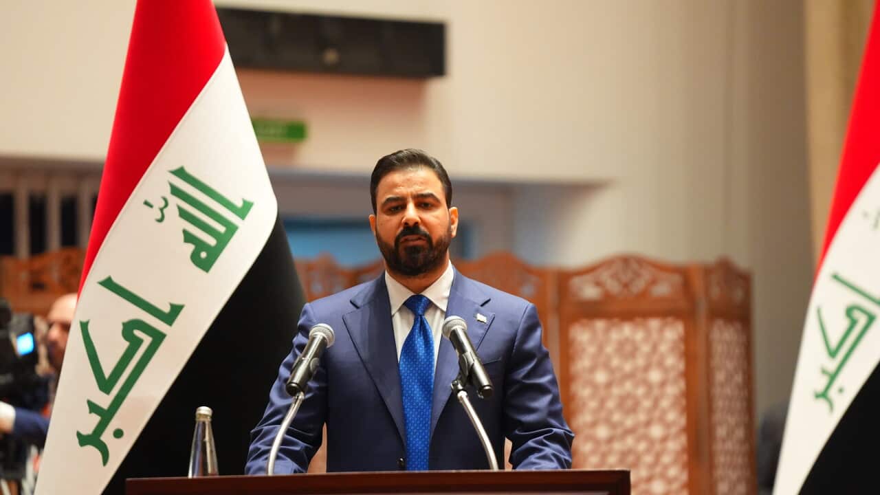 Iraq's new Prime Minister Zeydi and the 14 ministers of his cabinet receive a vote of confidence in Parliament