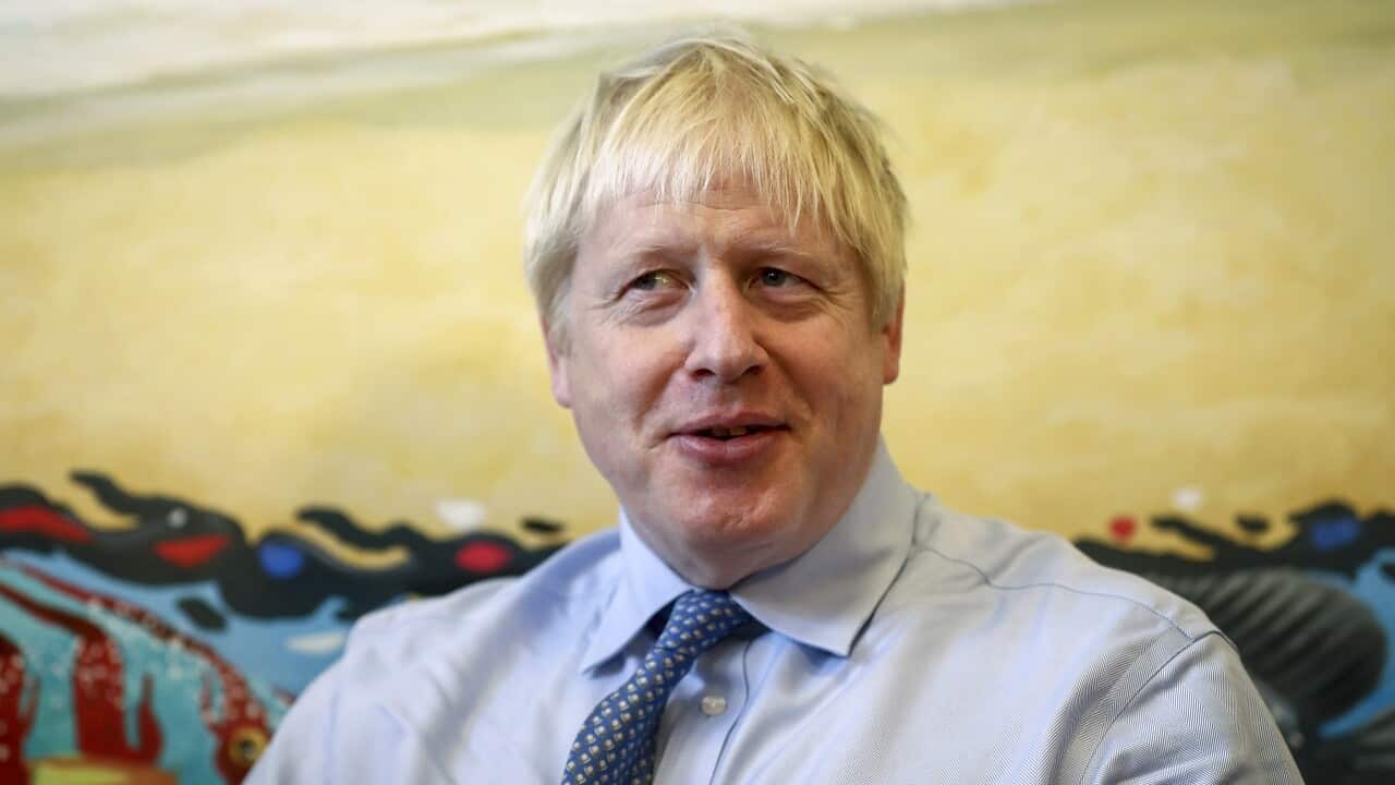 British Prime Minister Boris Johnson on Monday.