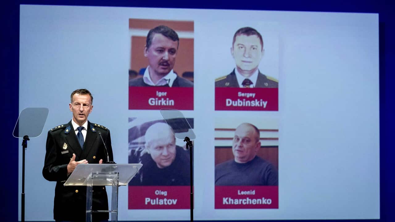 Wilbert Paulissen of the Joint Investigation Team (JIT) names the four suspects of the downing of MH17 in 2014.