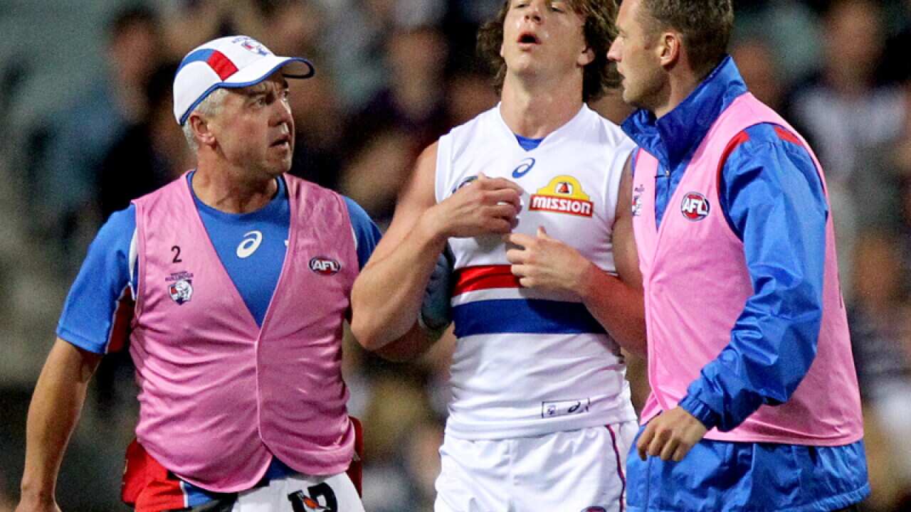 Western Bulldogs midfielder Liam Picken