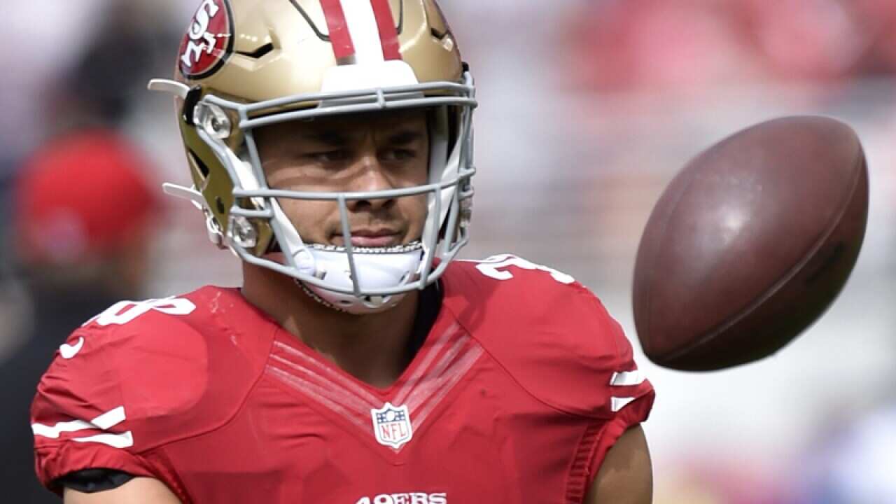 San Francisco 49ers running back Jarryd Hayne