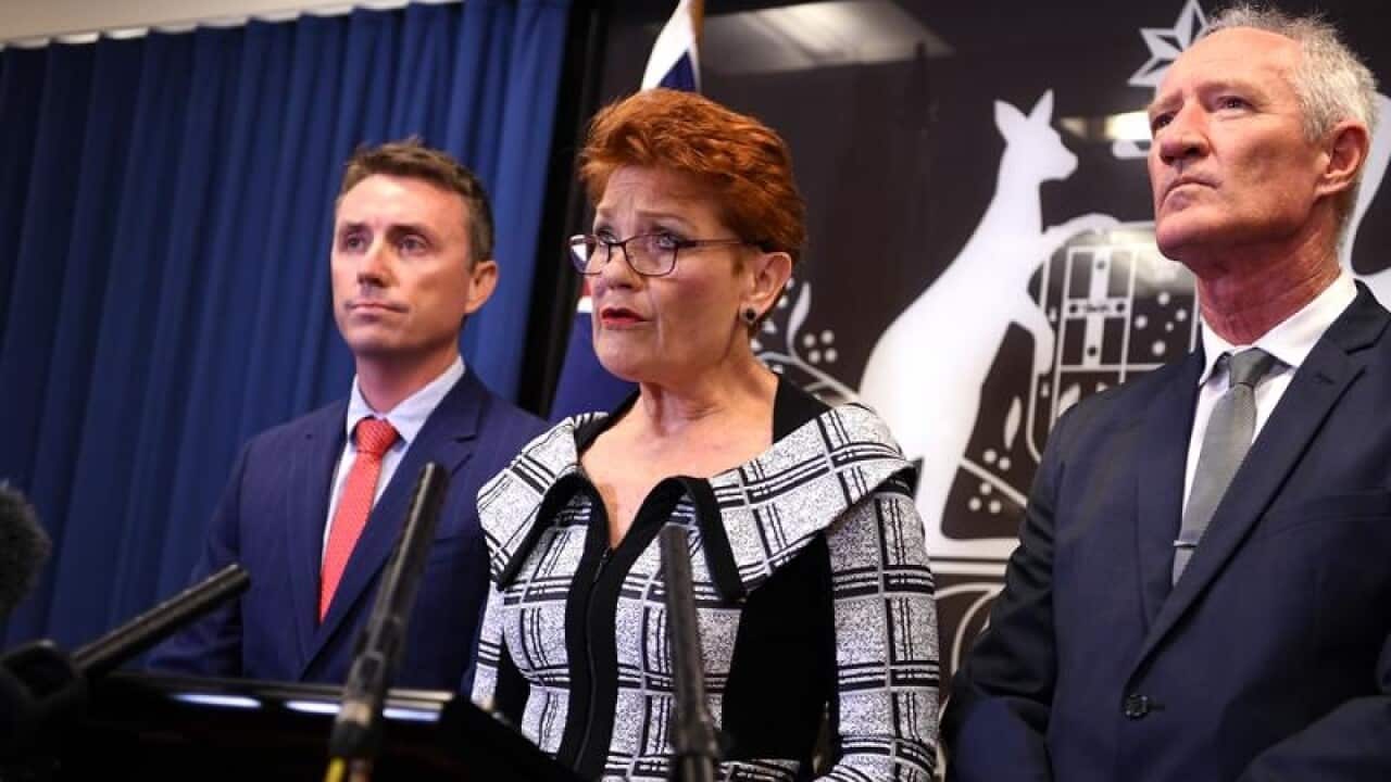 Pauline Hanson was forced to defend herself and her colleagues over remarks in a documentary.