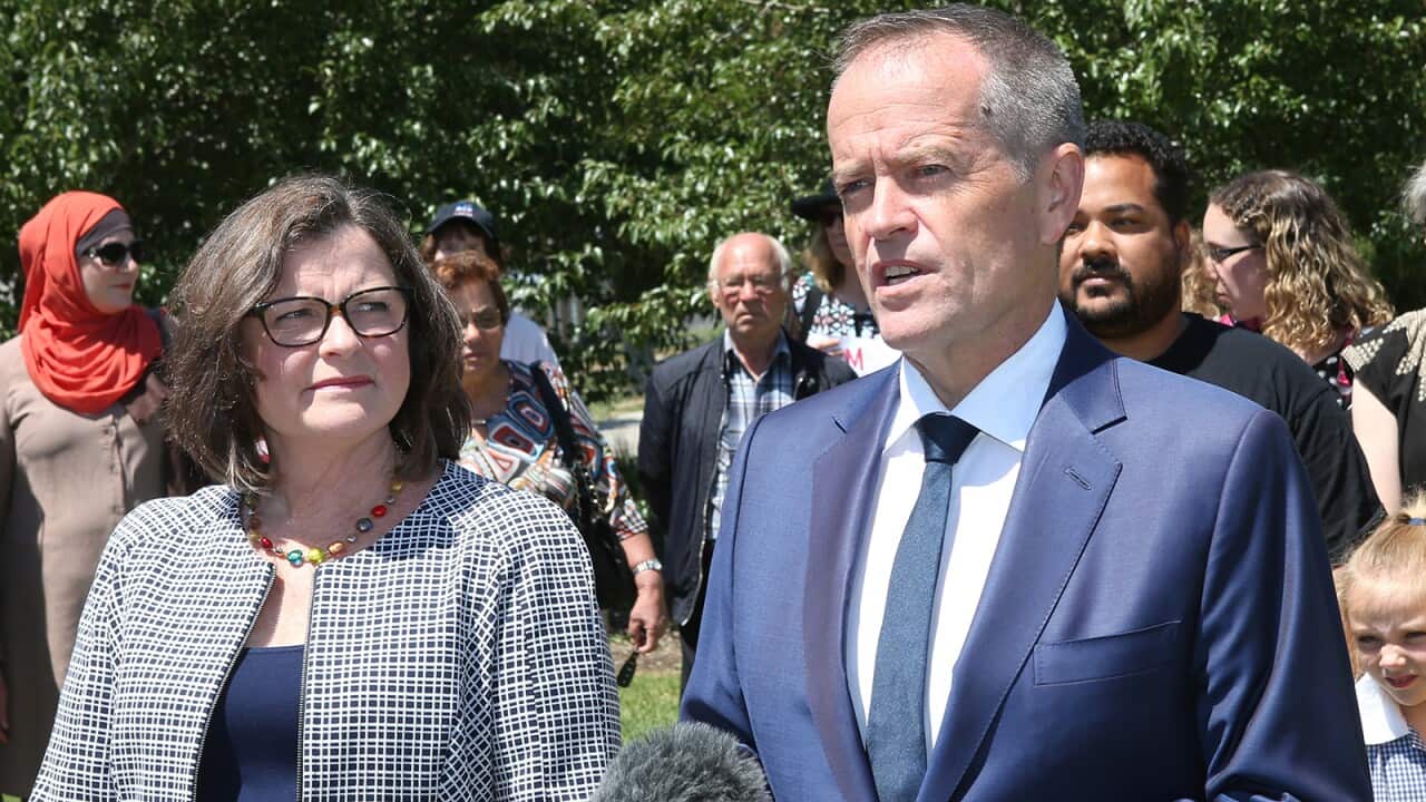 Bill Shorten and Ged Kearney.