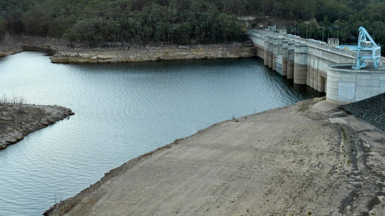 Warragamba Dam, which supplies five million Sydneysiders with water
