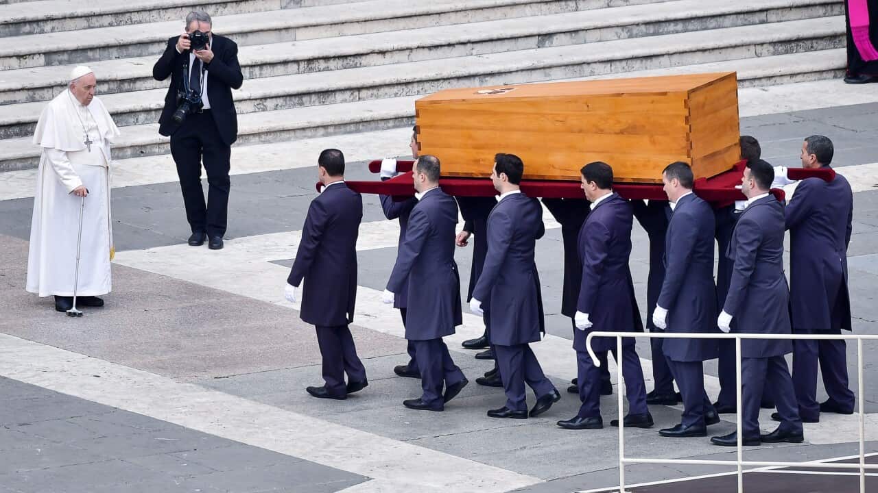 Vatican CITY: Solemn funeral of Pope Emeritus Benedict XVI