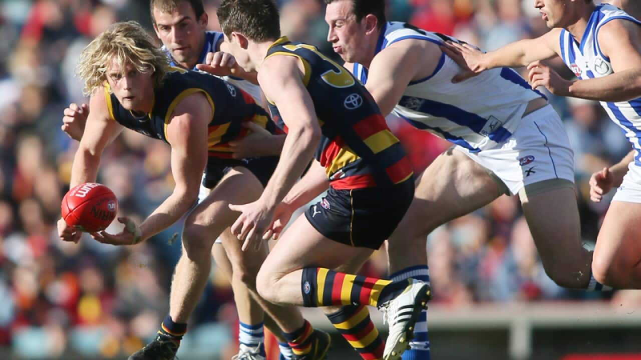 Crows hold on to down Kangaroos