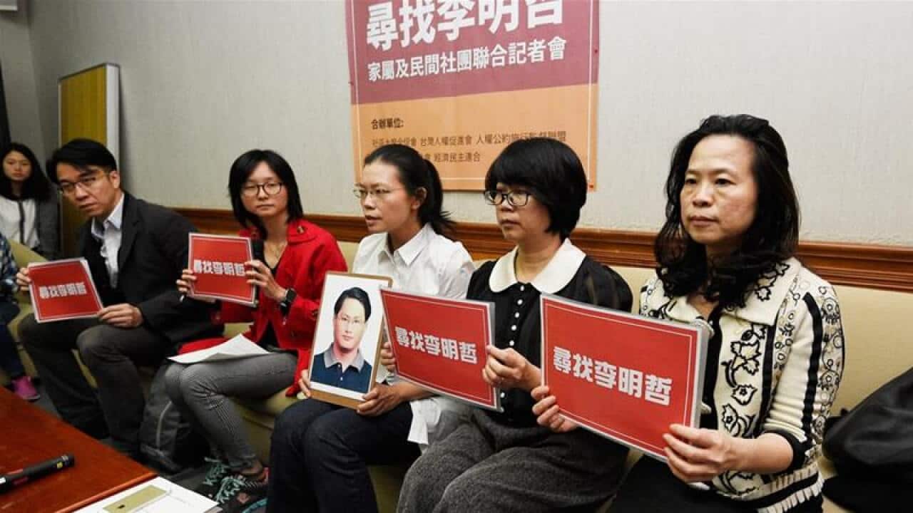Taiwanese rights advocate Lee Ming-che held in China