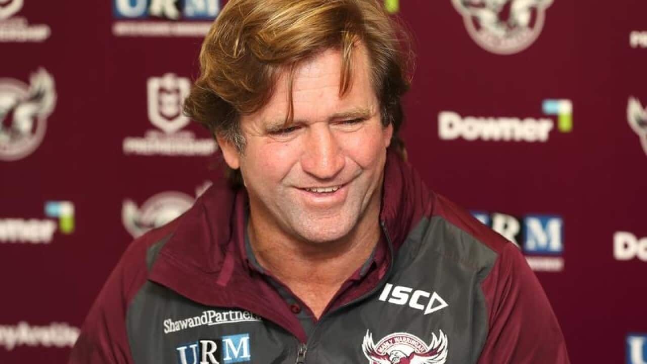 NRL SEA EAGLES WARRIORS hasler