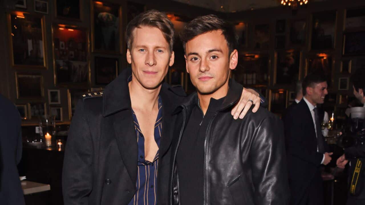 Tom Daley and Dustin Lance Black
