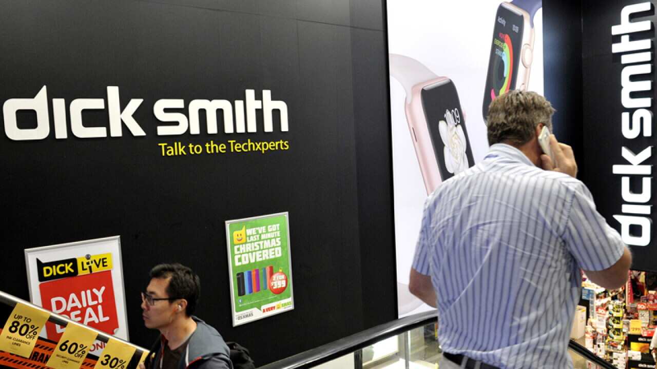 Dick Smith electronics store in Sydney