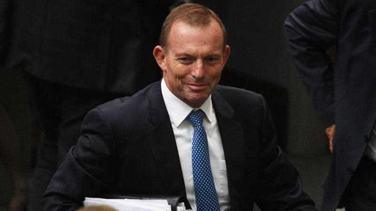 Former prime minister Tony Abbott.