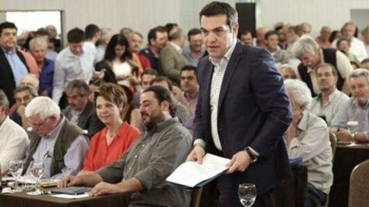 Greek PM Alexis Tsipras.