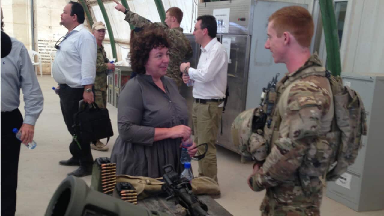 Rudd, Rein visit troops in Afghanistan