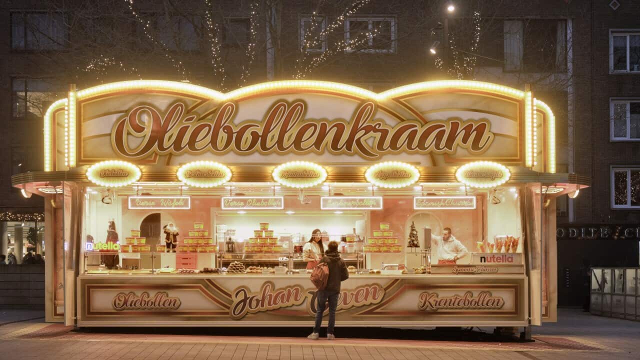 Christmas atmosphere in Nijmegen