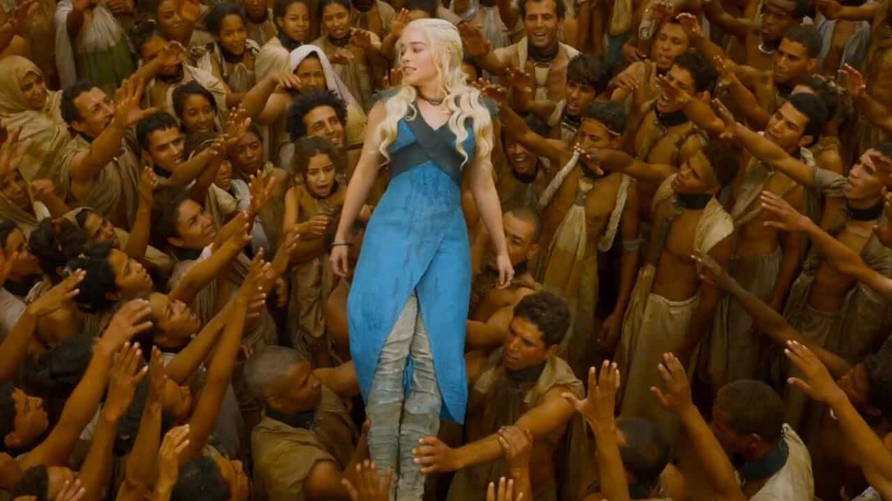 game of thrones Daenerys white saviour