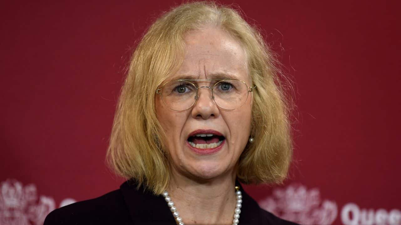 Queensland Chief Health officer Dr Jeannette Young
