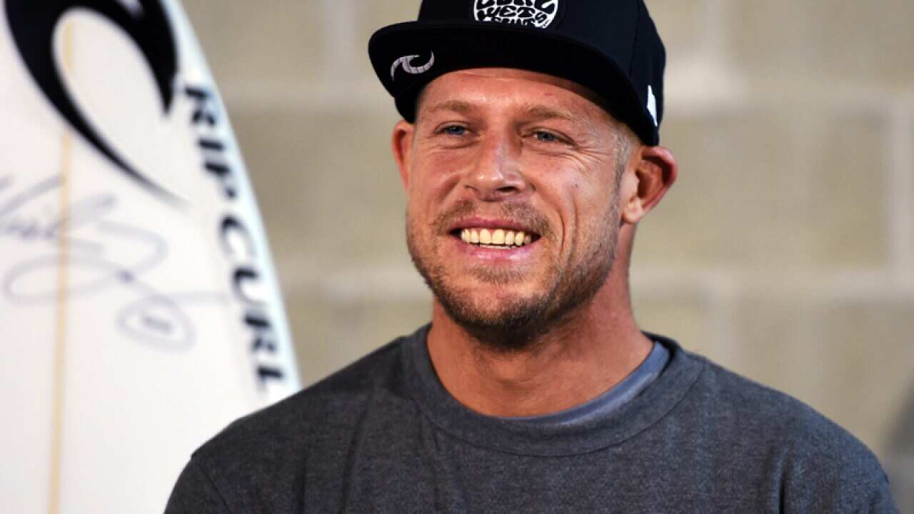 Australian surfing champion Mick Fanning