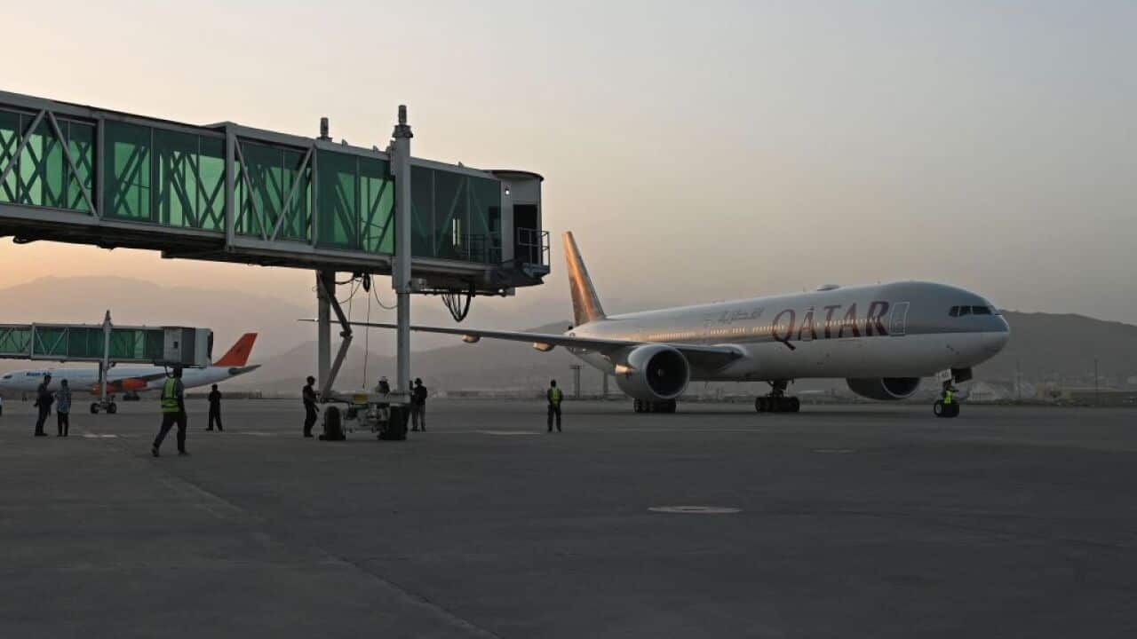 L'aéroport de Doha, septembre 2021