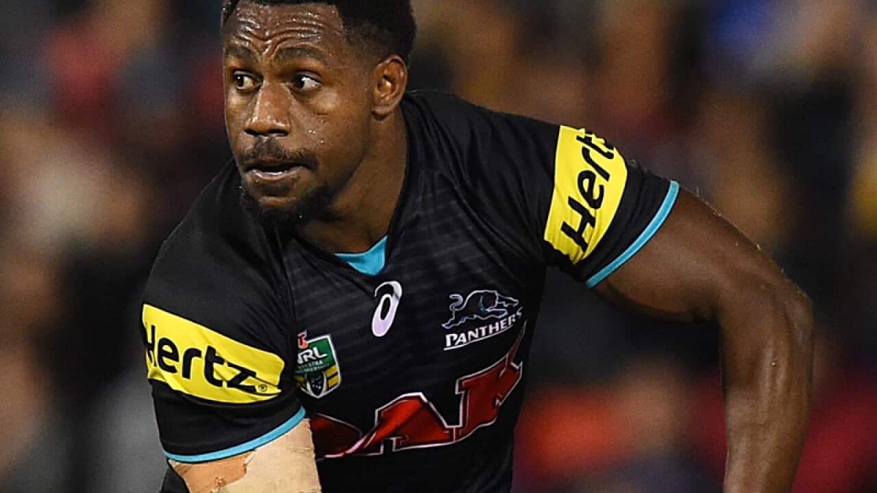 James Segeyaro of the Panthers