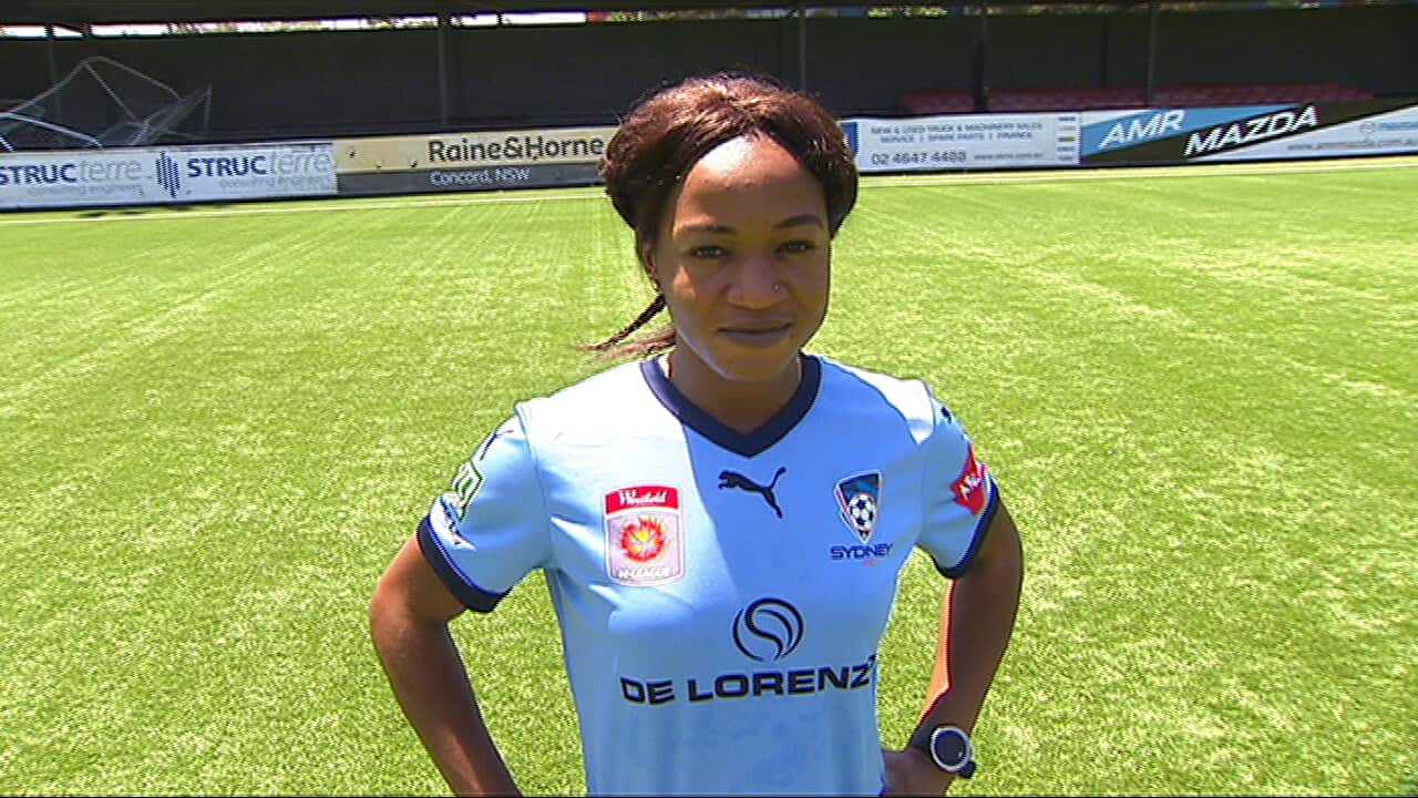 Nigerian international Francisca Ordega is the first African import to play in the W-League.