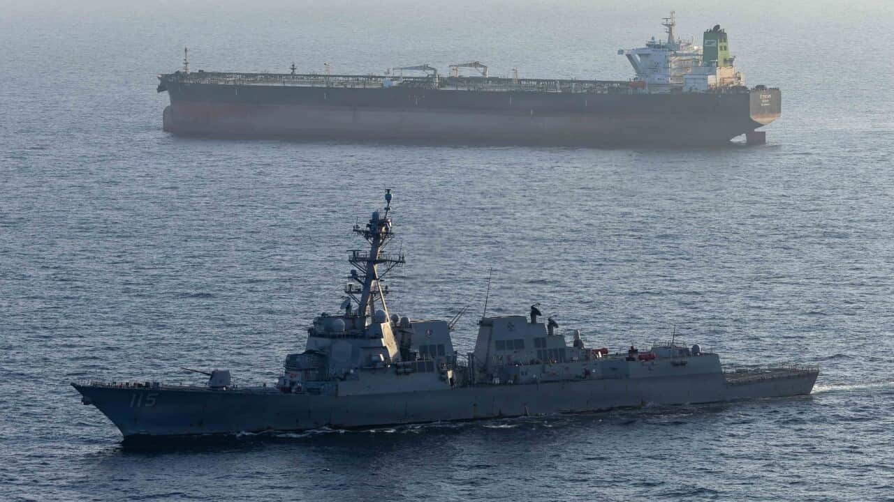 U.S. Continues Maritime Blockade In Strait Of Hormuz