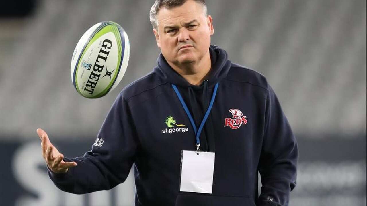 Queensland Reds coach Nick Stiles