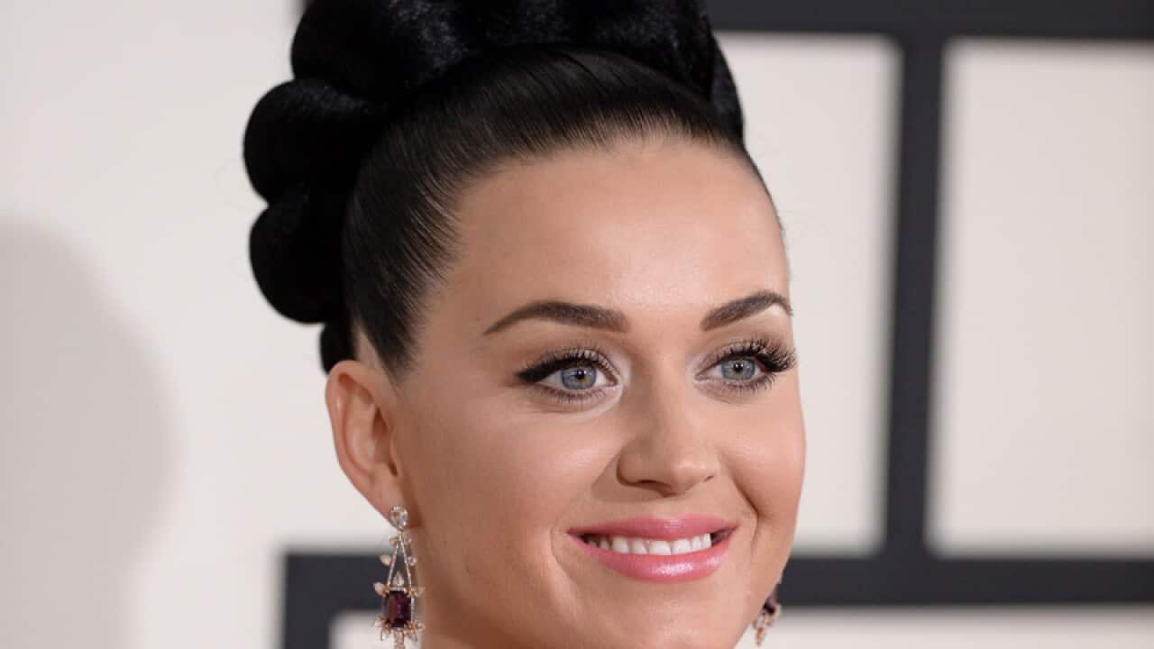 US pop star Katy Perry
