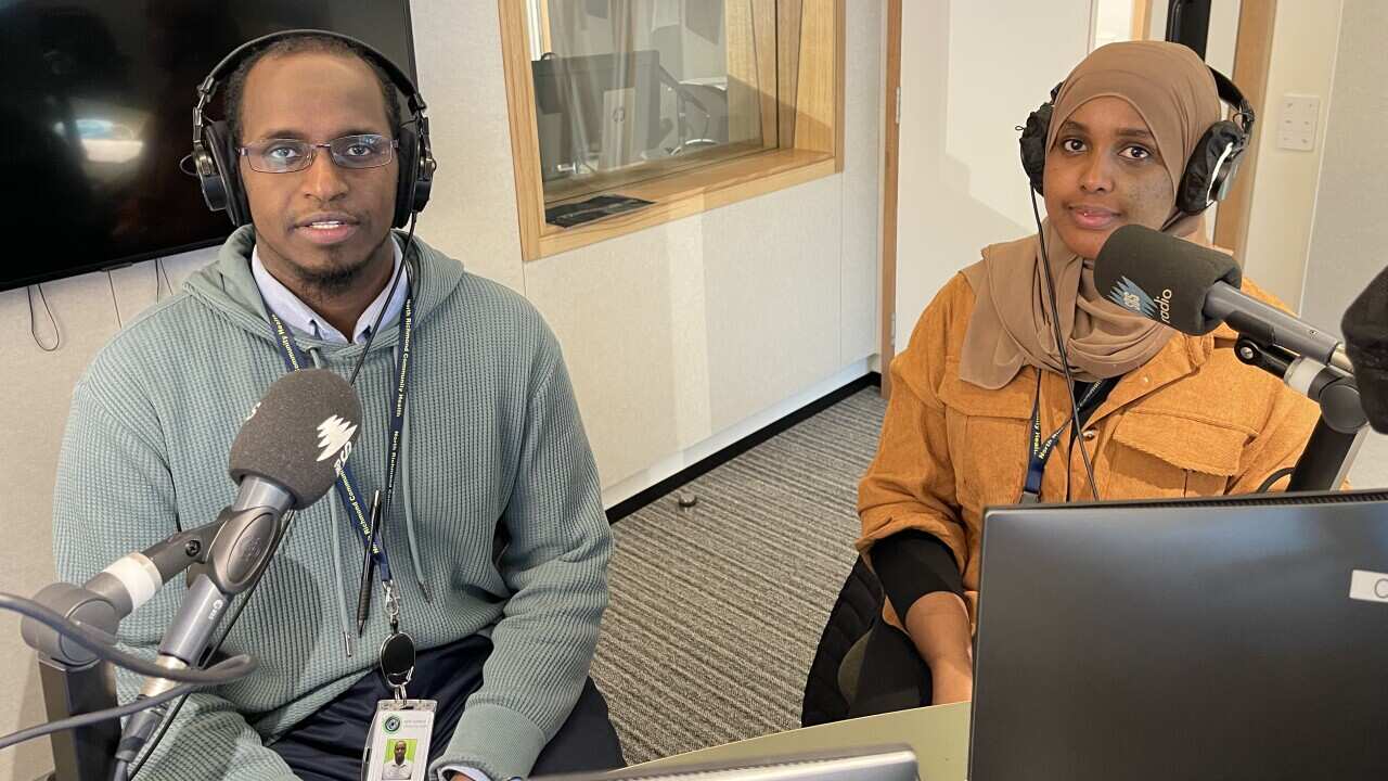 Dr Omar Salad and Faiza Mahad