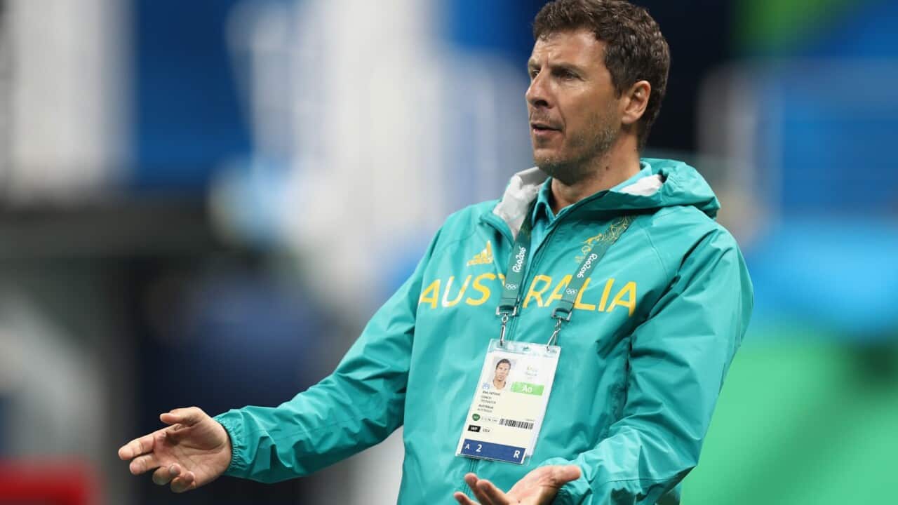 Australia Coach Elvis Fatovic during the Rio 2016 Olympic Games