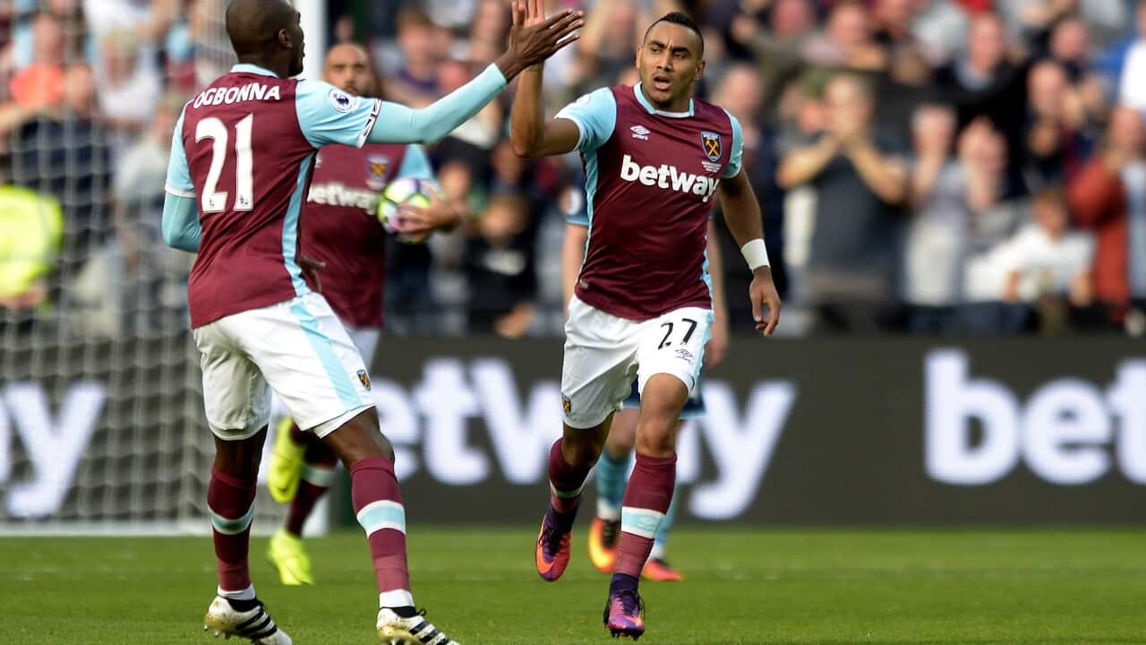 Dimitri Payet West Ham United Premier League Middlesbrough