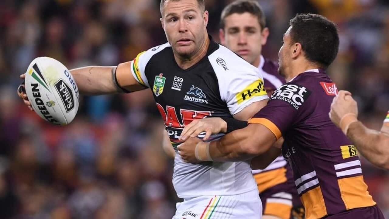 NRL BRONCOS PANTHERS MERRIN