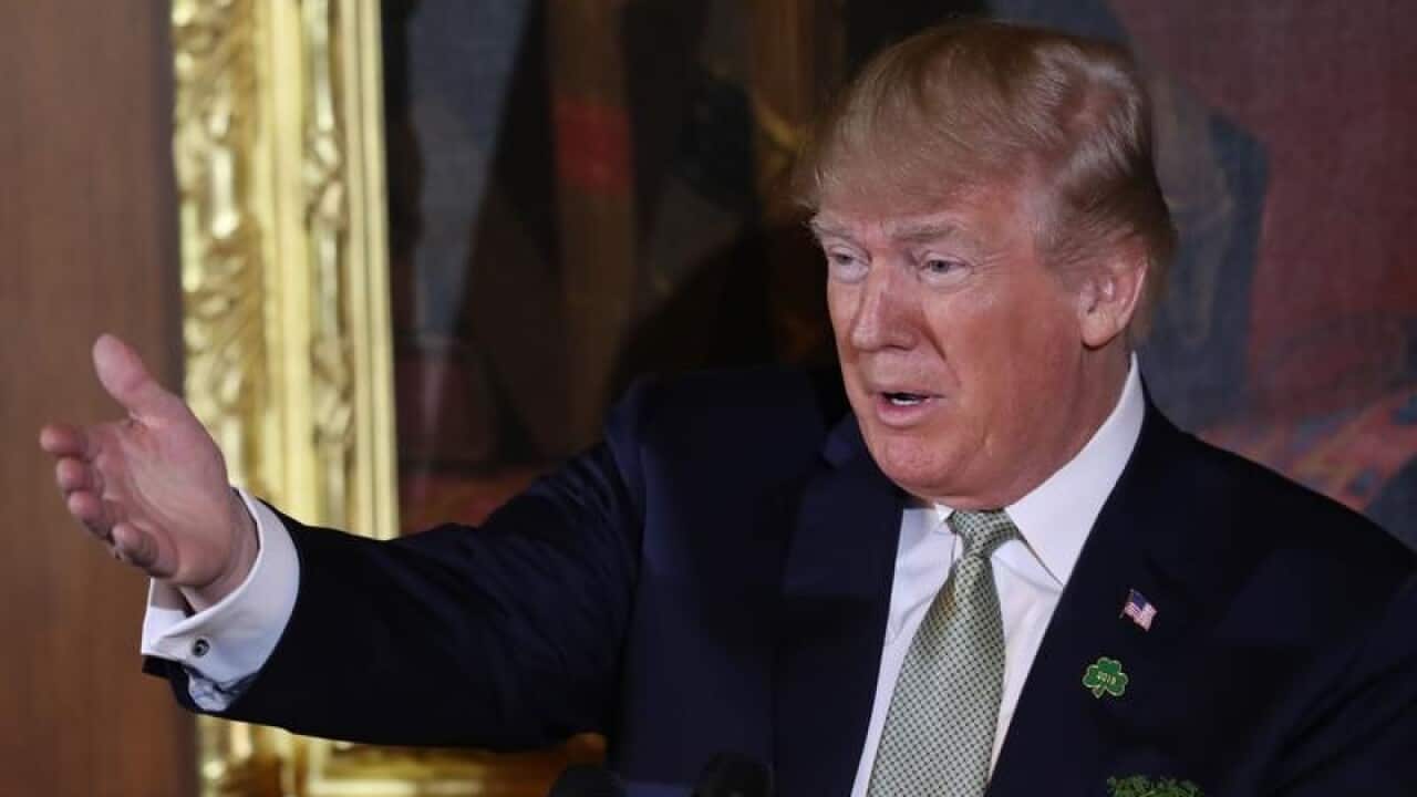 US President Donald Trump