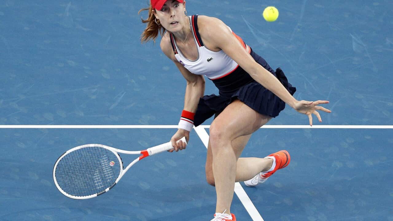 French tennis player Alize Cornet