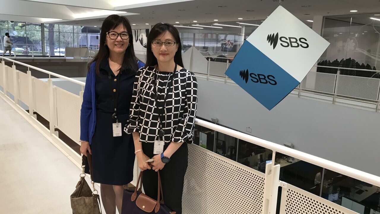 Cynthia Chung and May Tse from Relationships Australia