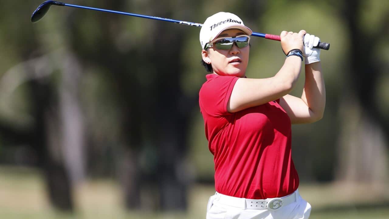 Korean golfer Jiyai Shin