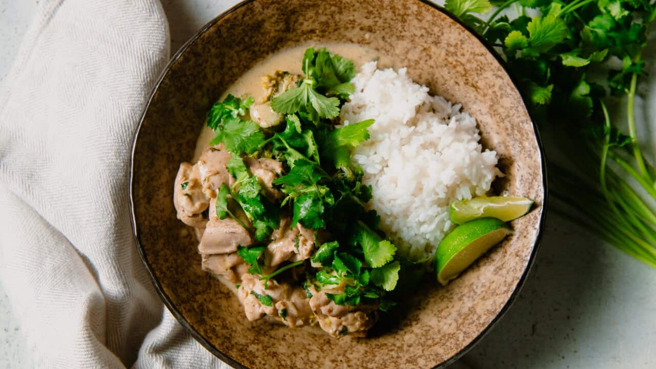 One pan coriander chicken