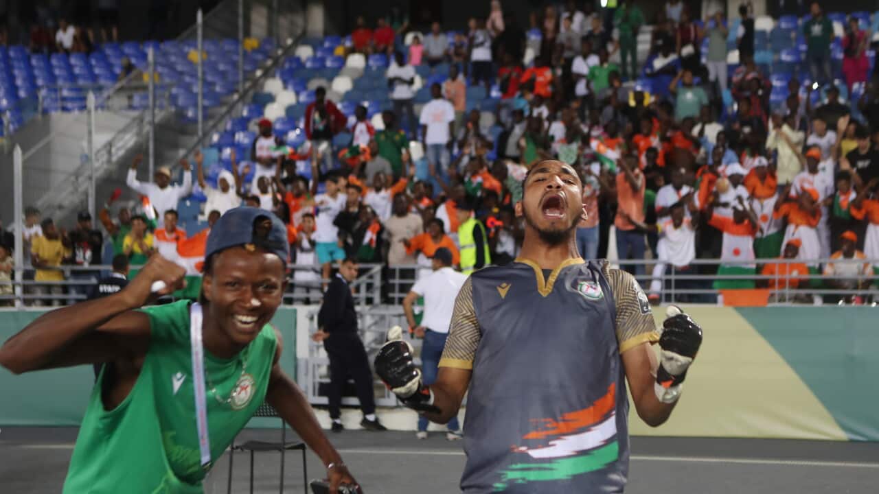 Football - 2023 U23 Africa Cup of Nations - Gabon v Niger - Ibn Batouta Stadium - Tangier - Morocco