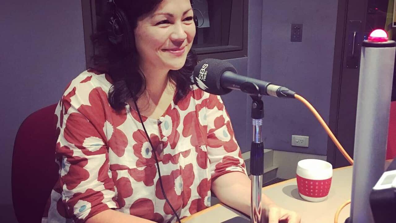 Emiko Davies in our studios