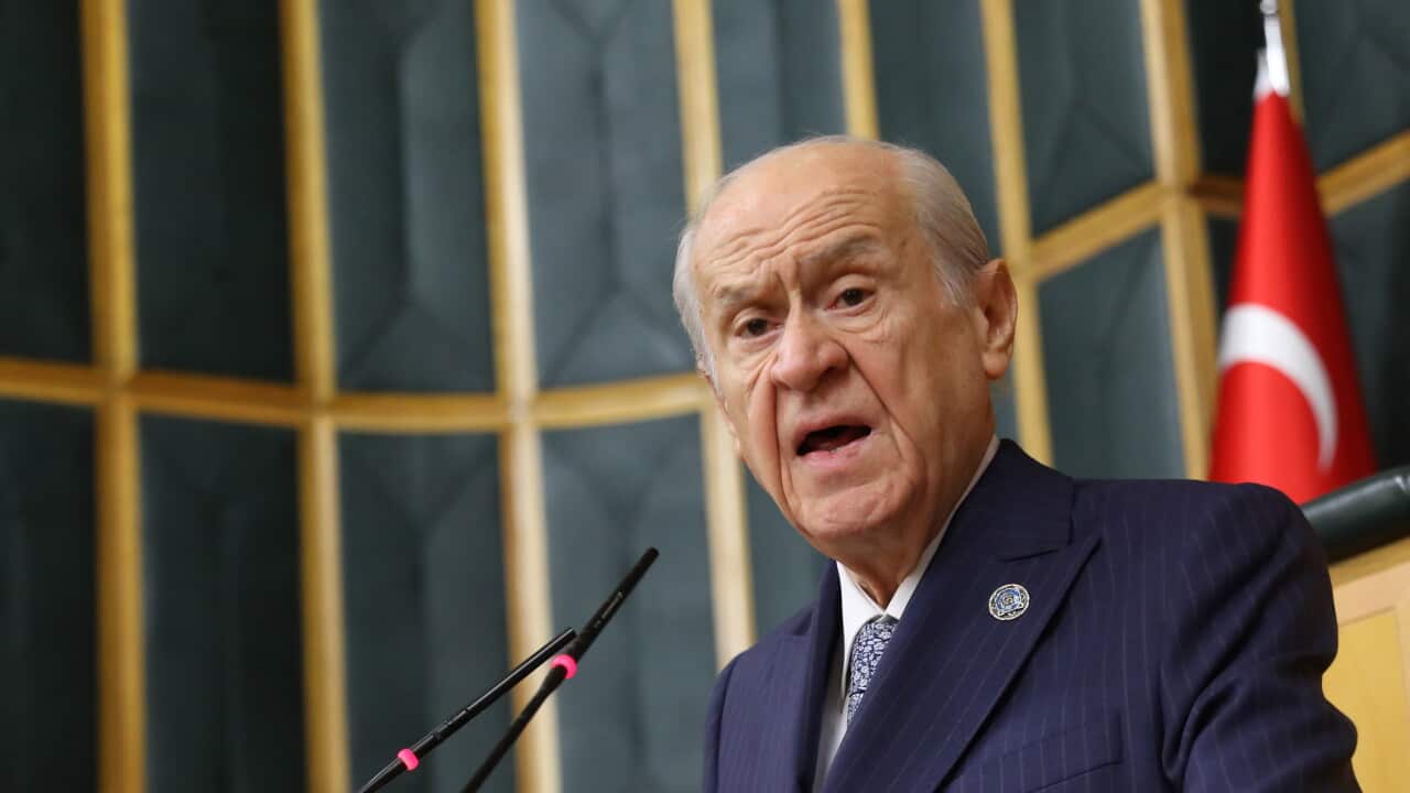 Devlet Bahceli spoke at the Turkish Grand National Assembly