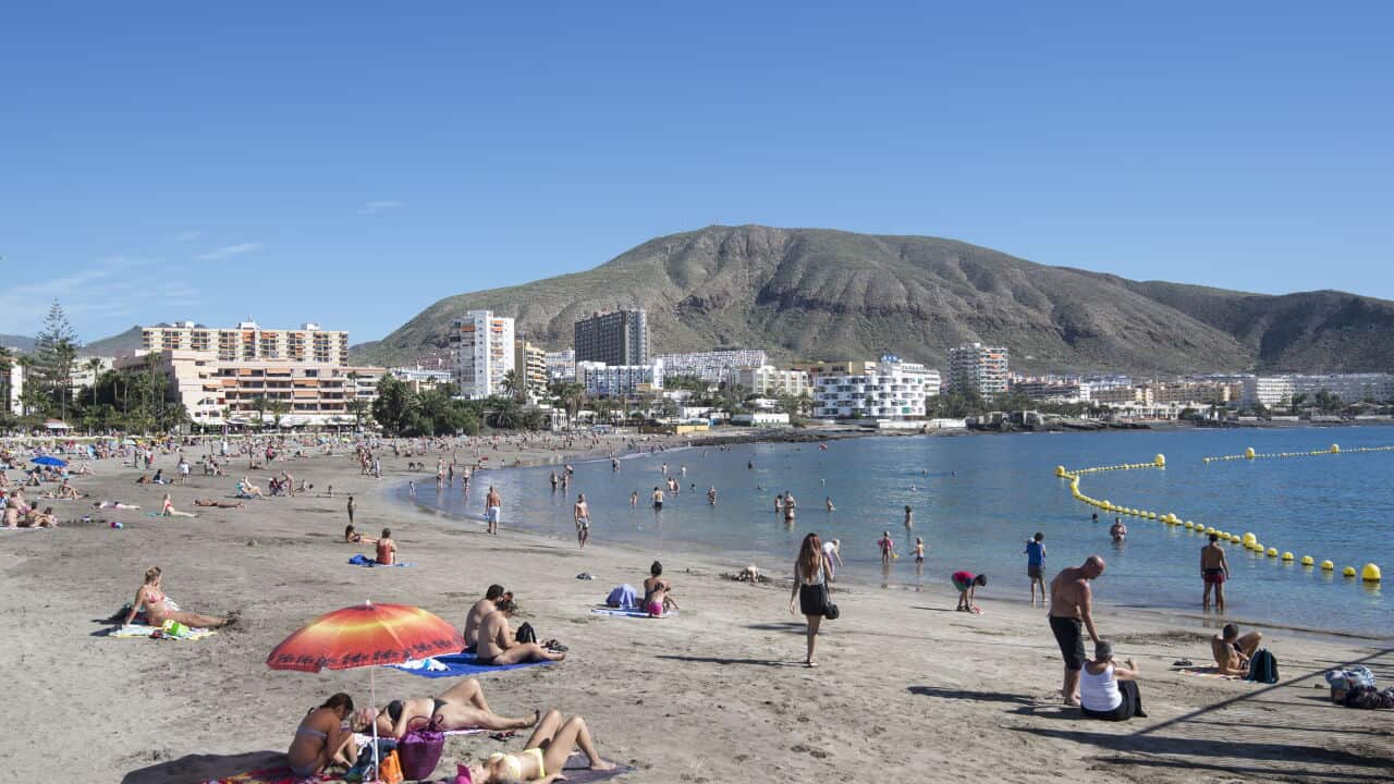 File photo dated 19/12/15 of Playa de los Cristianos in Tenerife, Spain, as Spain is host to the largest number of British citizens living in the EU, at 308,805.