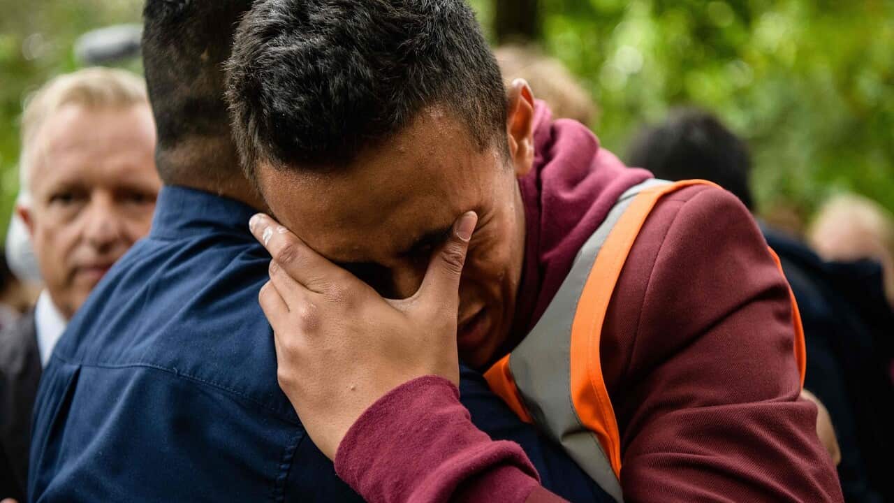 A vigil in Christchurch after the attacks.
