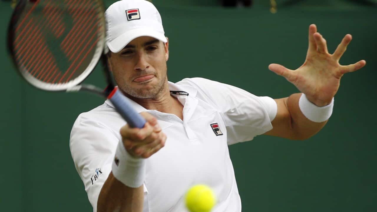 John Isner of the U.S