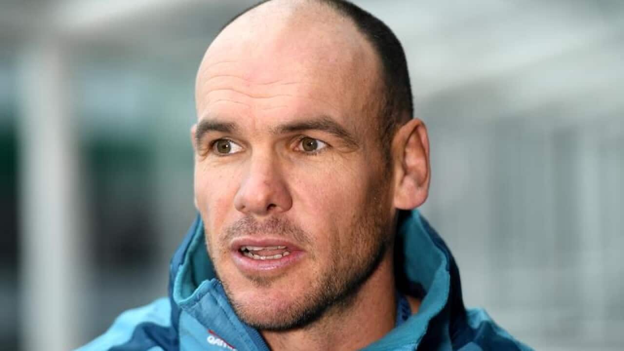 Australian Rugby Union assistant coach, Nathan Grey.