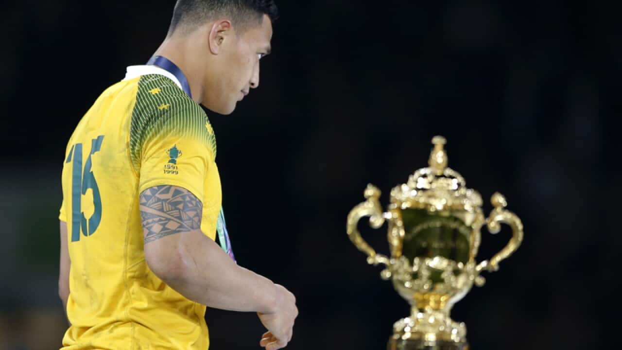 Australia's Israel Folau