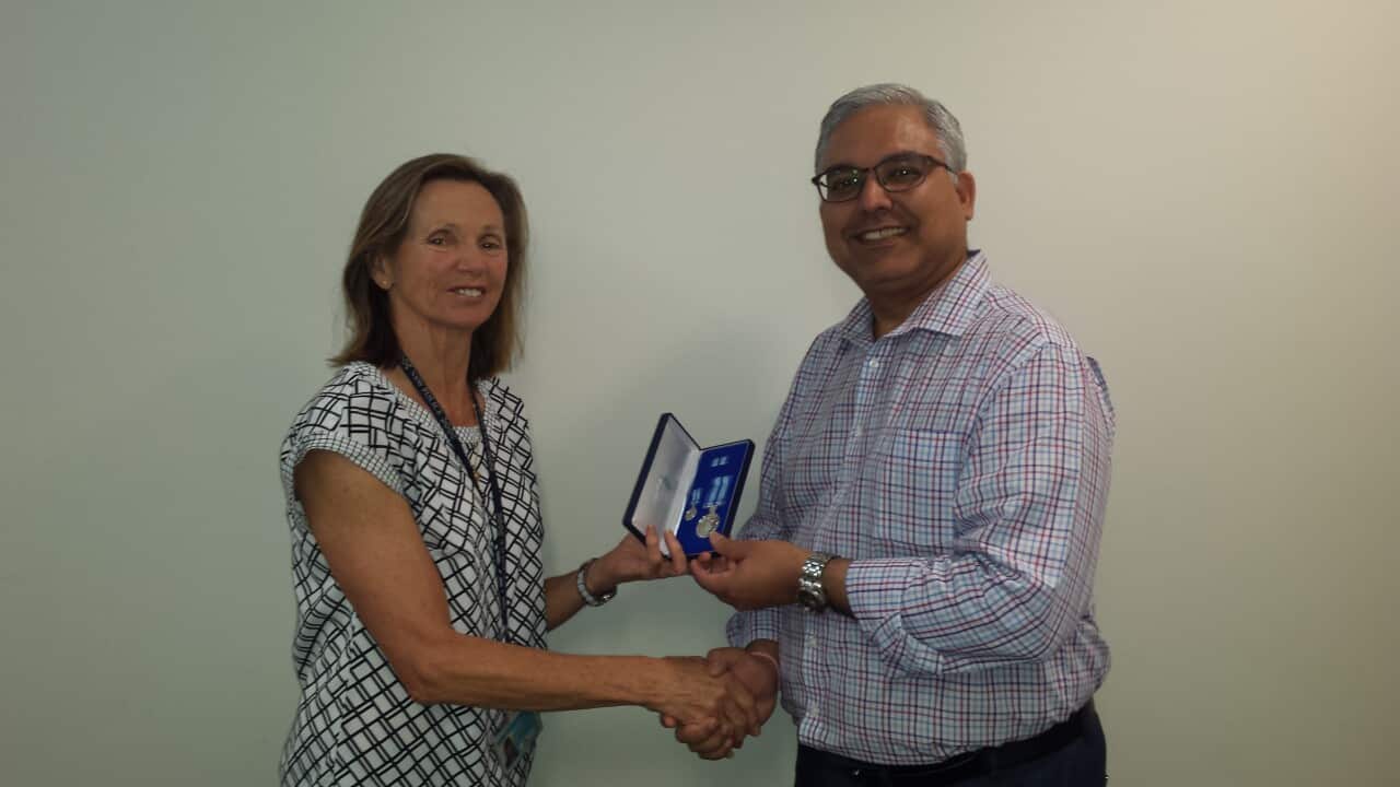 Sargeant Prosecutor Mohit Kumar Being Awarded